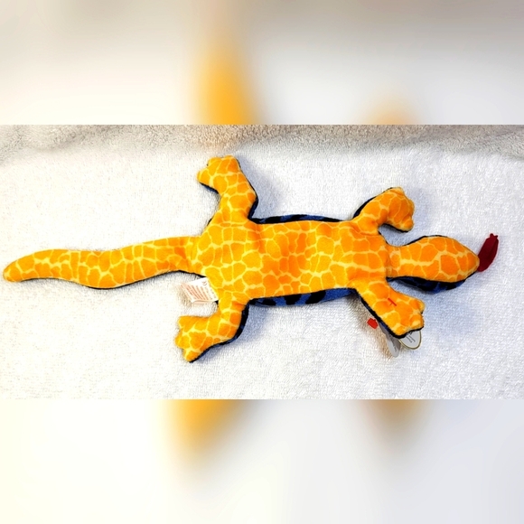 Lizzy the Blue and Yellow Lizard BEANIE BABY - Style 4033 - Picture 2 of 5